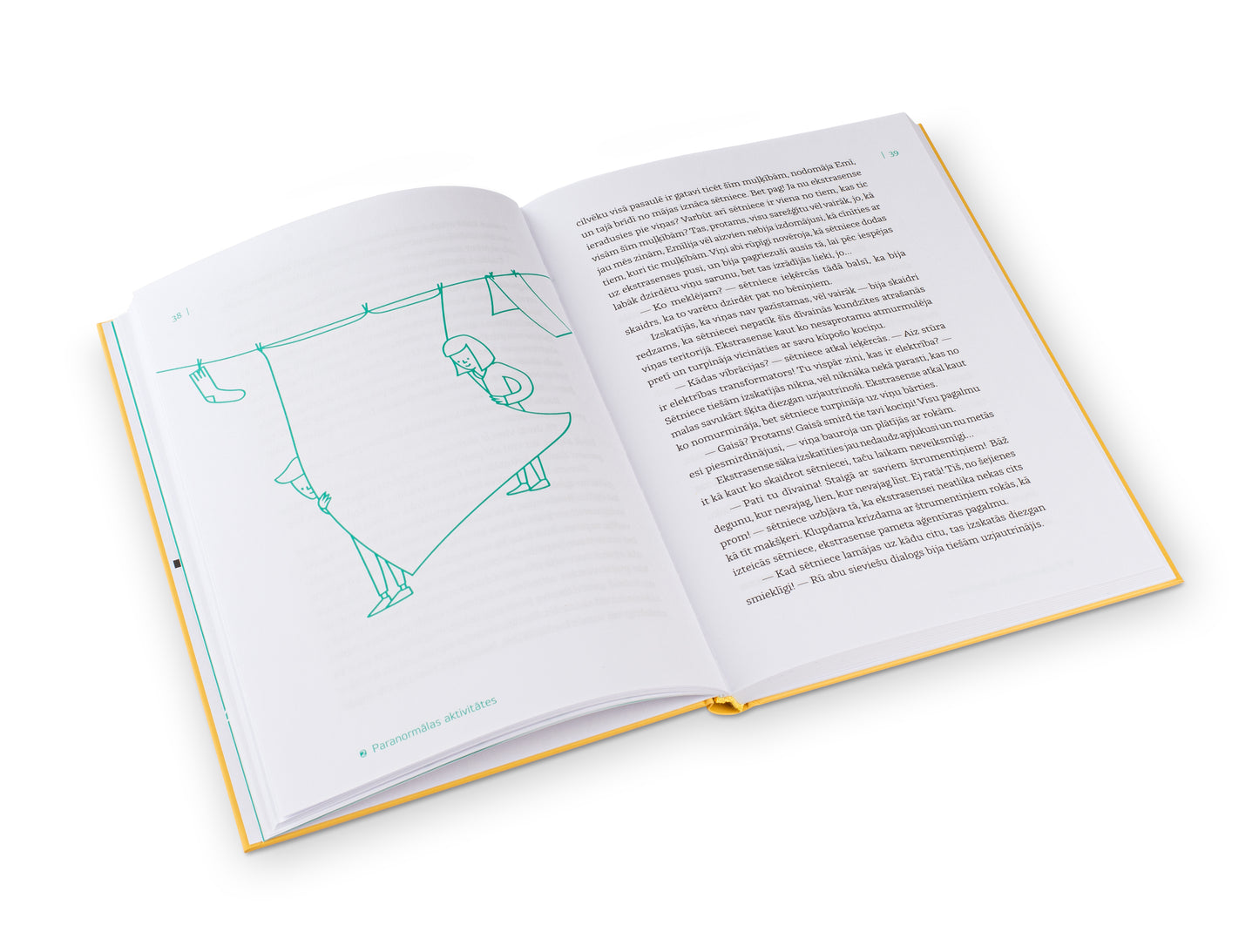 The book "Emī and Rū: Draudzības kods"