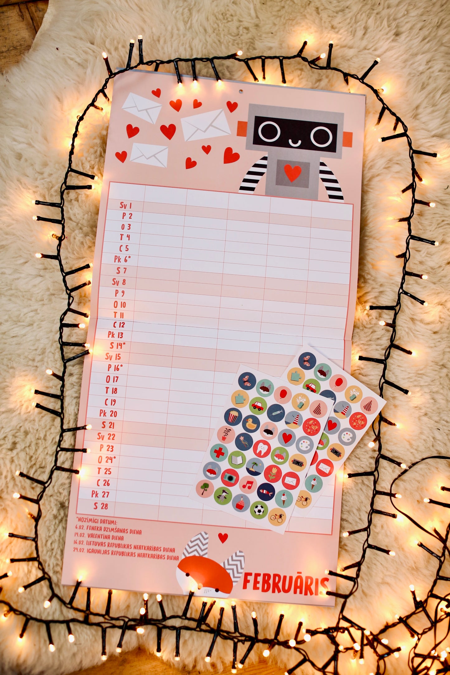 Plānotājs ģimenei 2026