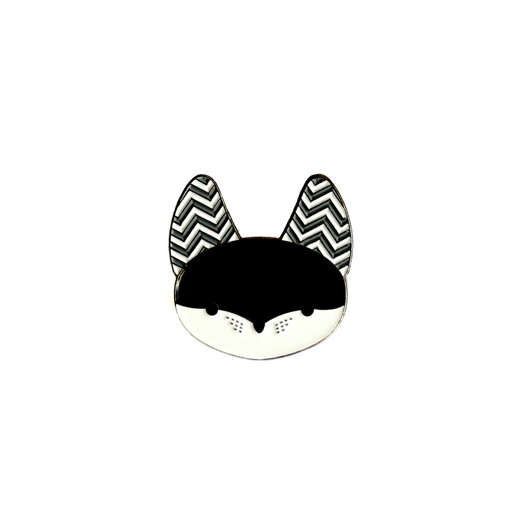 Black Fox pin