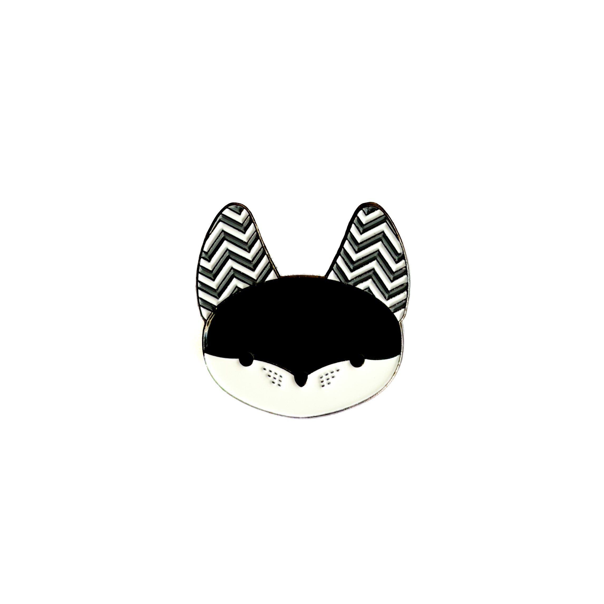 Black Fox pin
