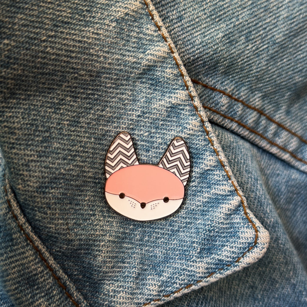 Ice cream Fox Pin
