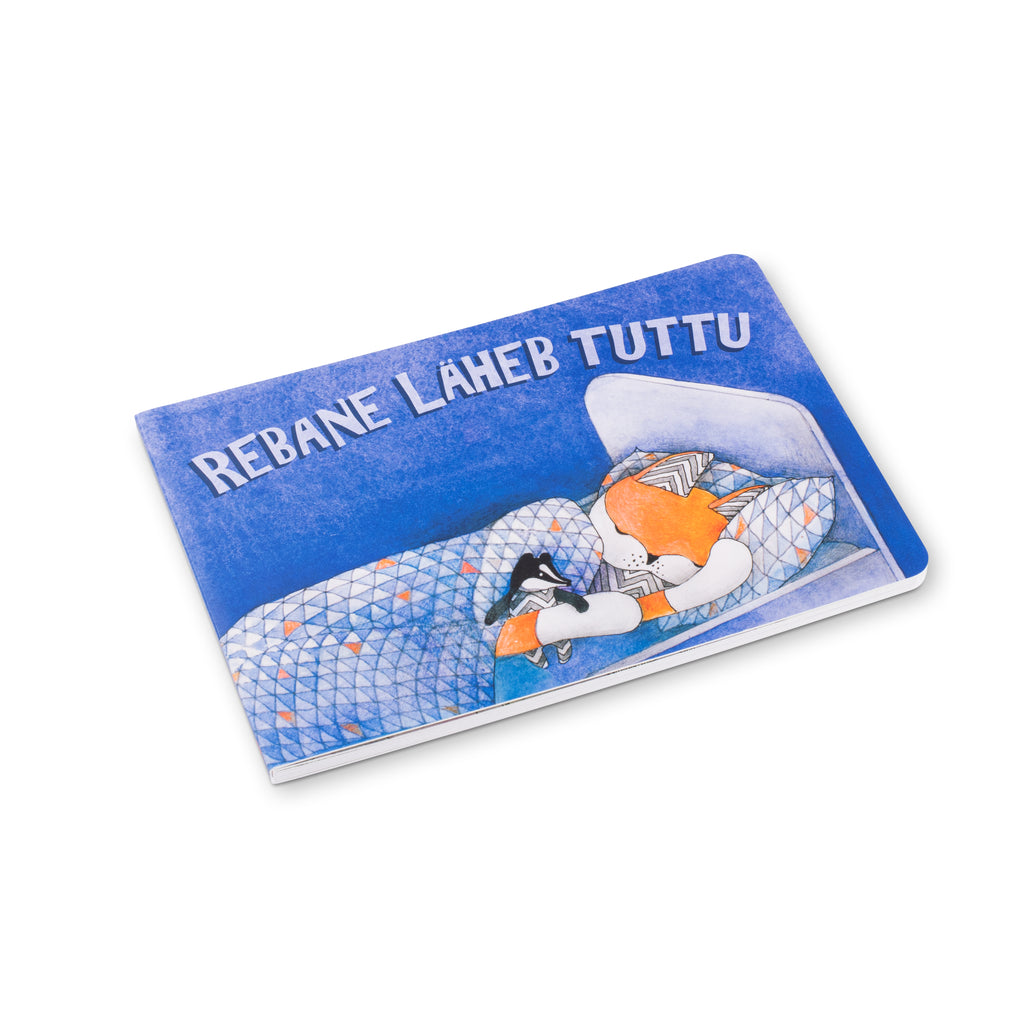 Pildiraamat lastele "Rebane läheb tuttu"