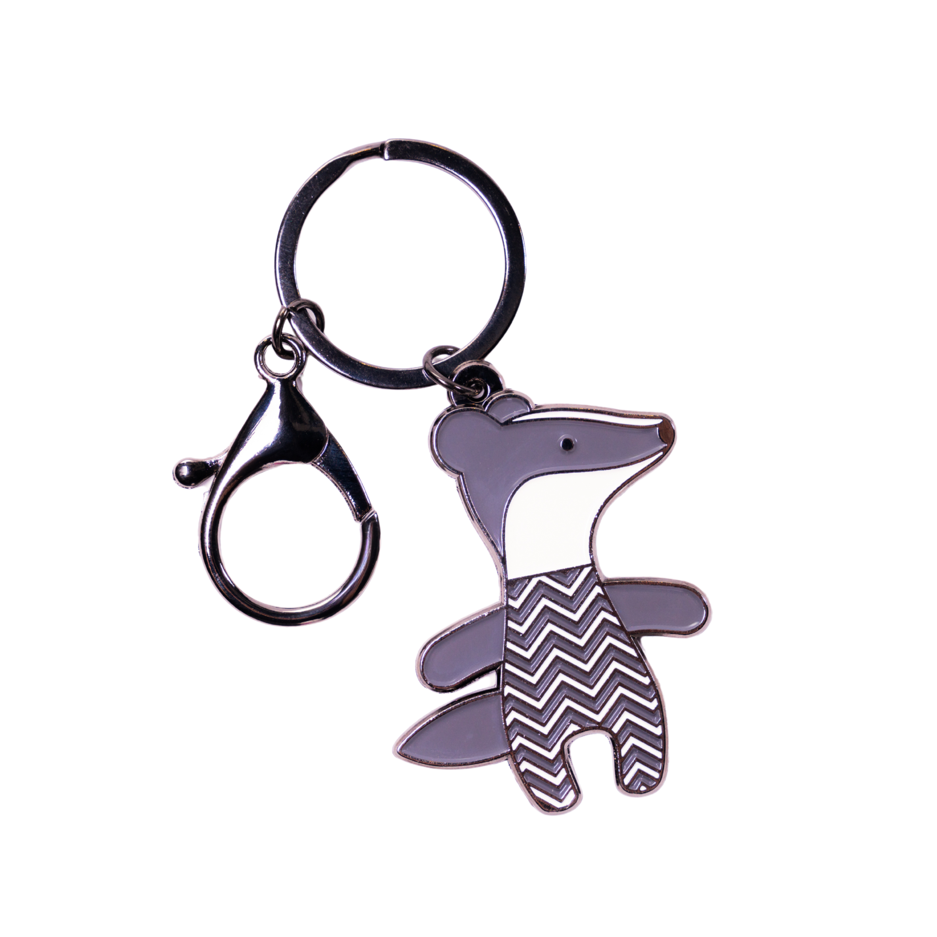 Badger Keychain/ bag charm