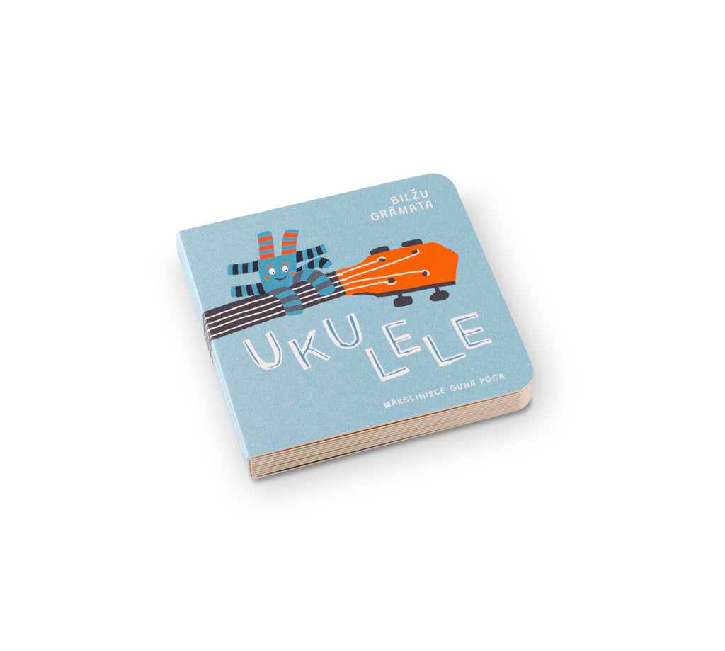 Kartongist pildiraamat „Ukulele“